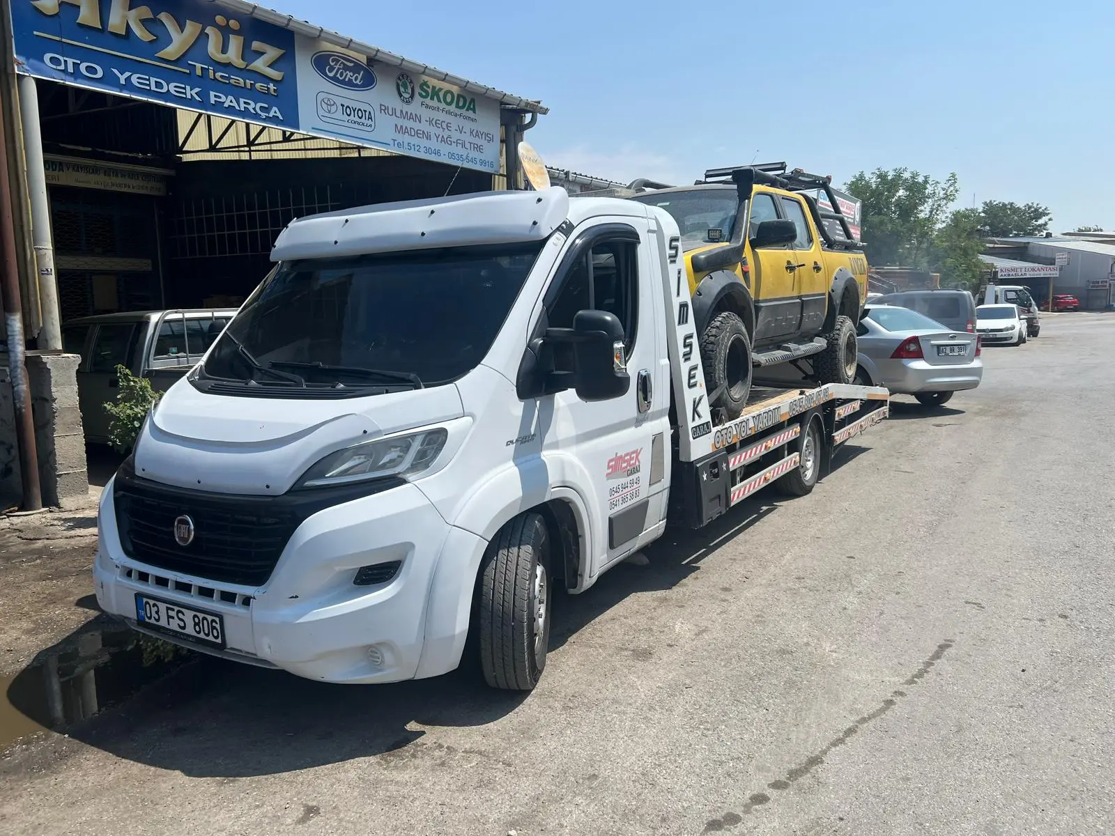 Yolda kalan araba taşıma, En hızlı &ccedil;ekici hizmeti